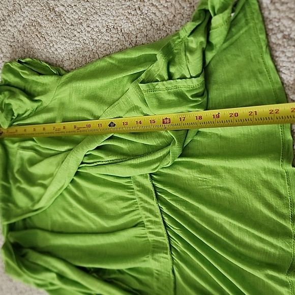 AGB Bright Green Women's Cardigan - Picture 9 of 10